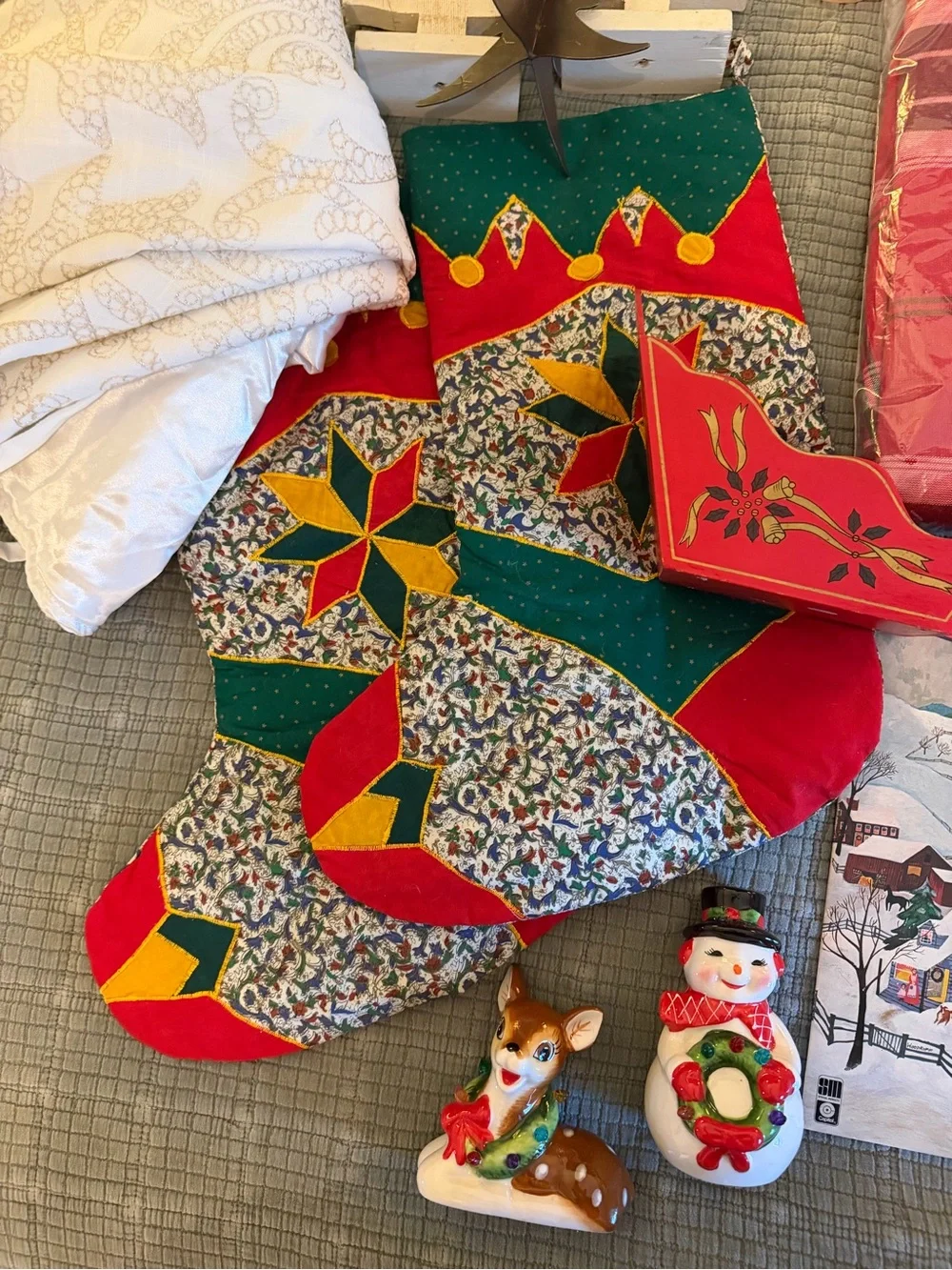 Vintage and Classic Christmas Holiday Decor Lot
